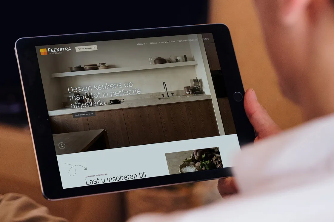 Feenstra Keuken en Bad tablet