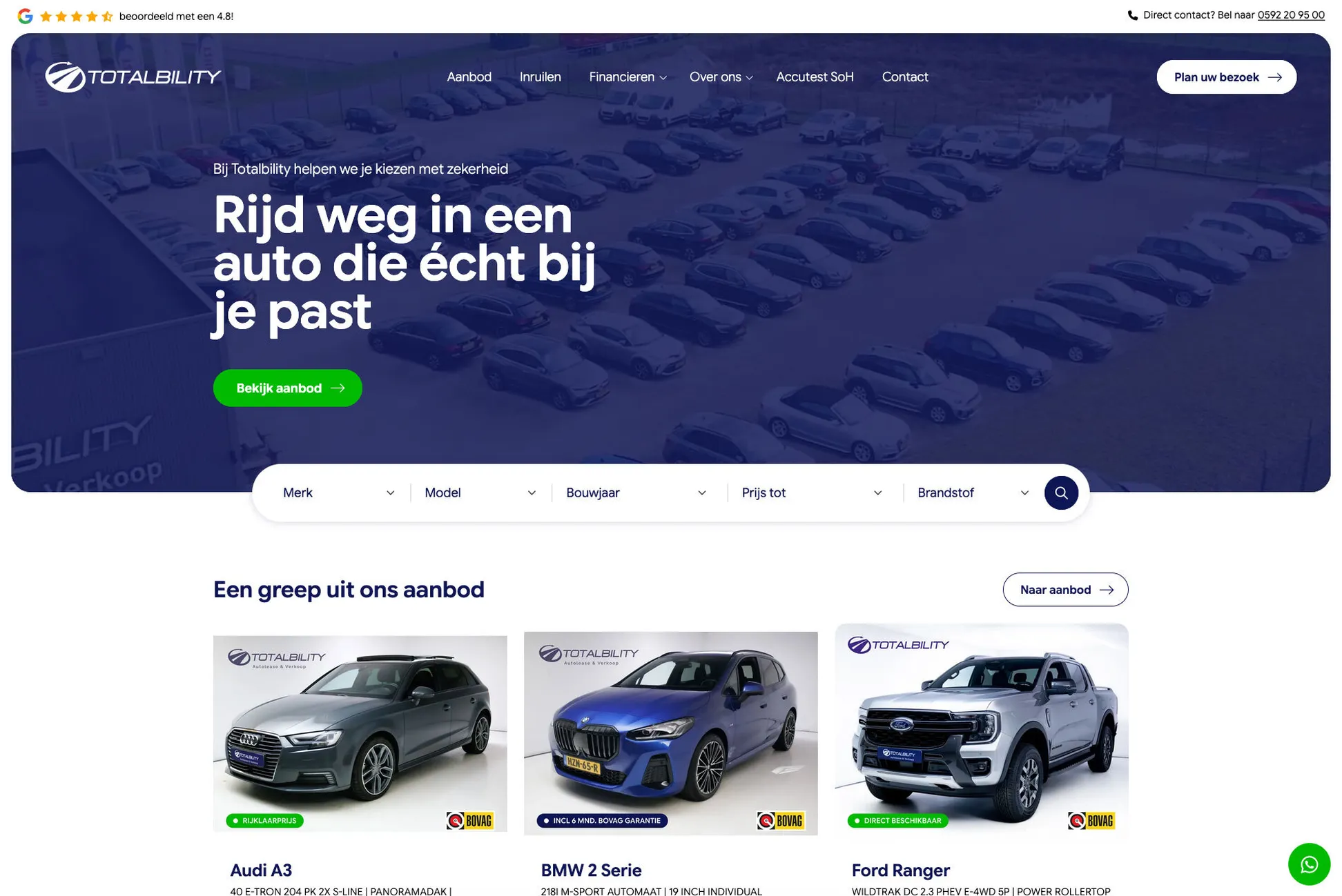 Totalbility homepage