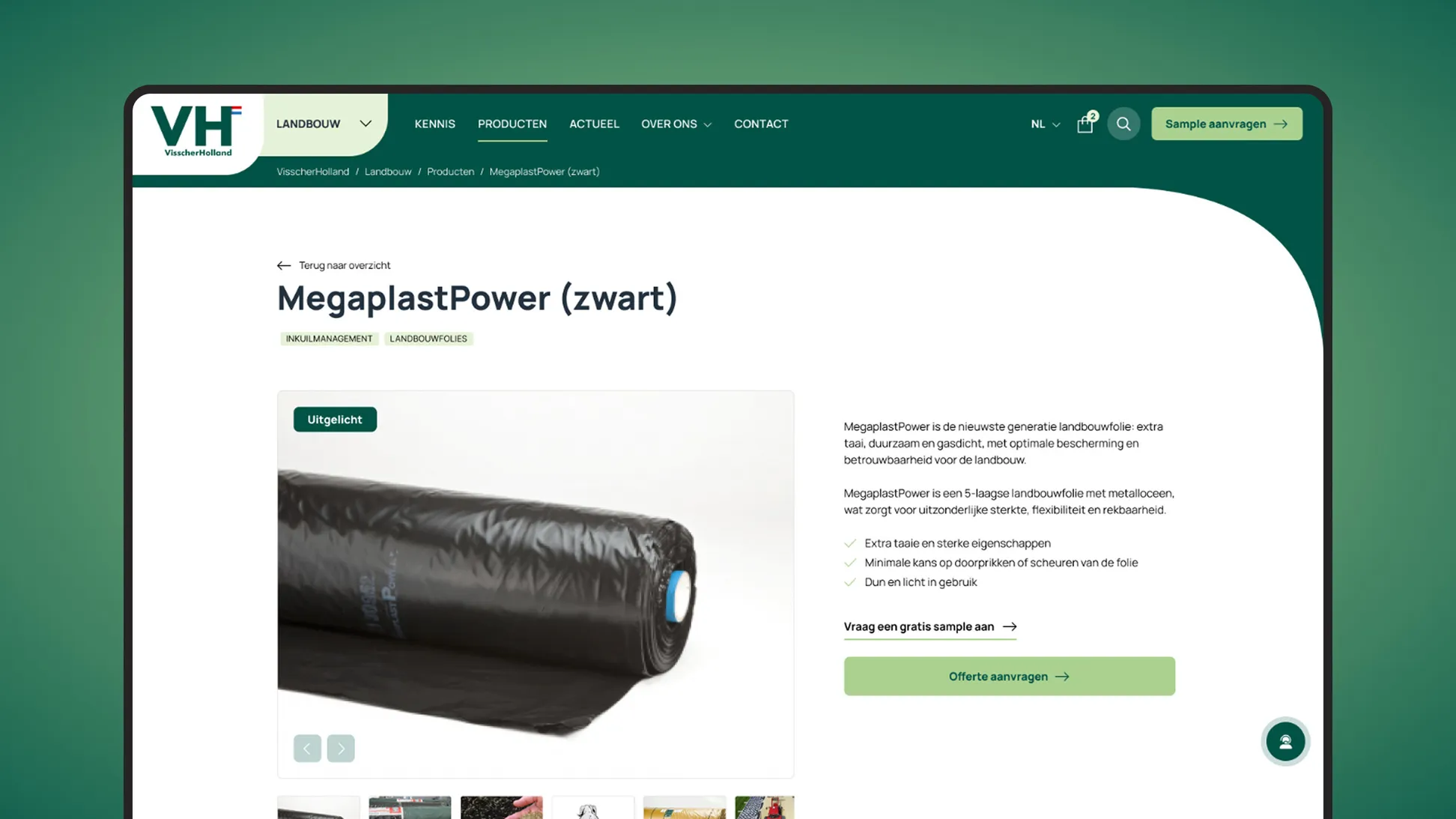 Visscher Holland product detail