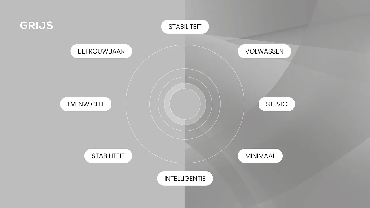 Kleuren psychologie grijs