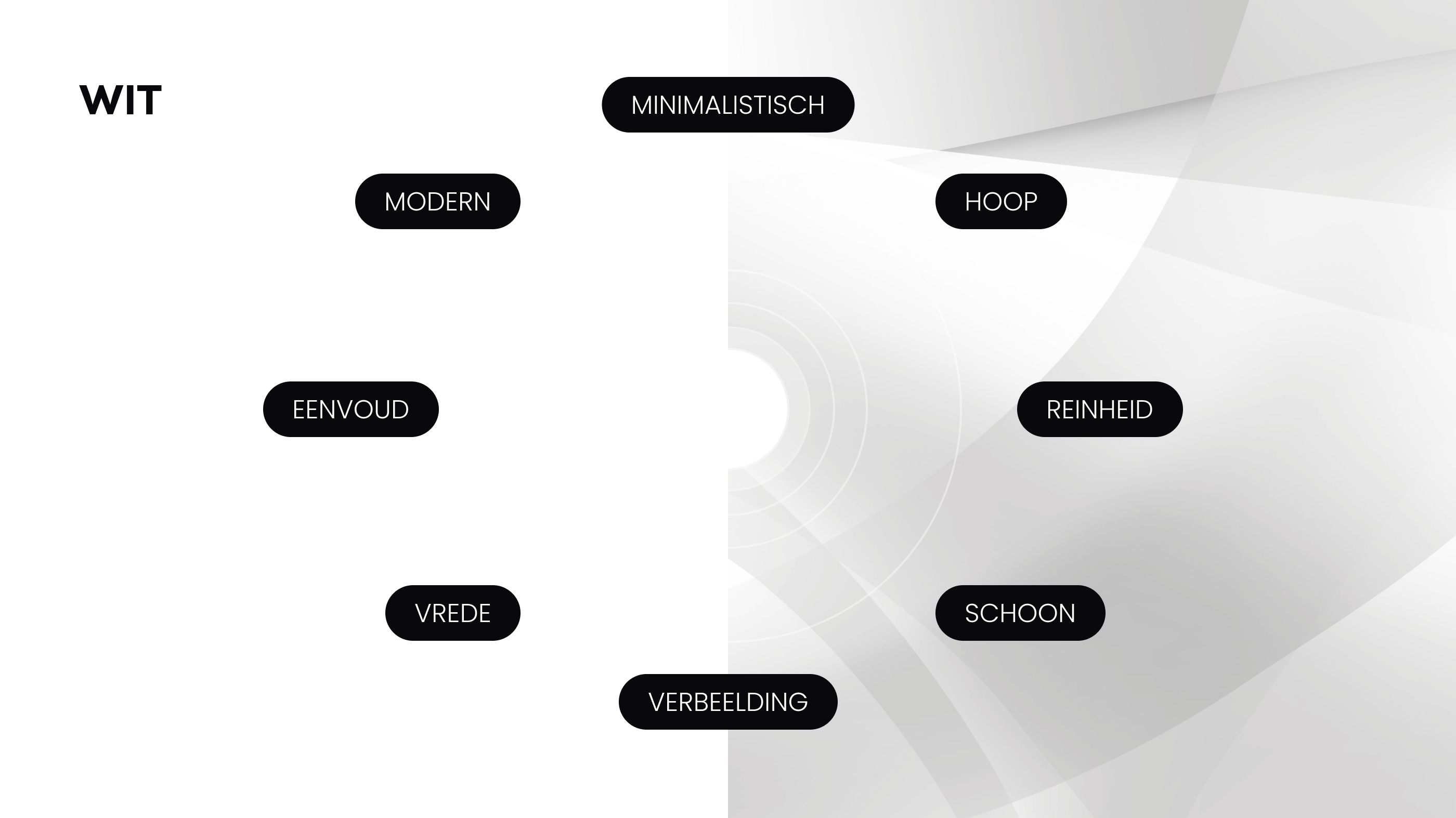 Kleuren psychologie wit