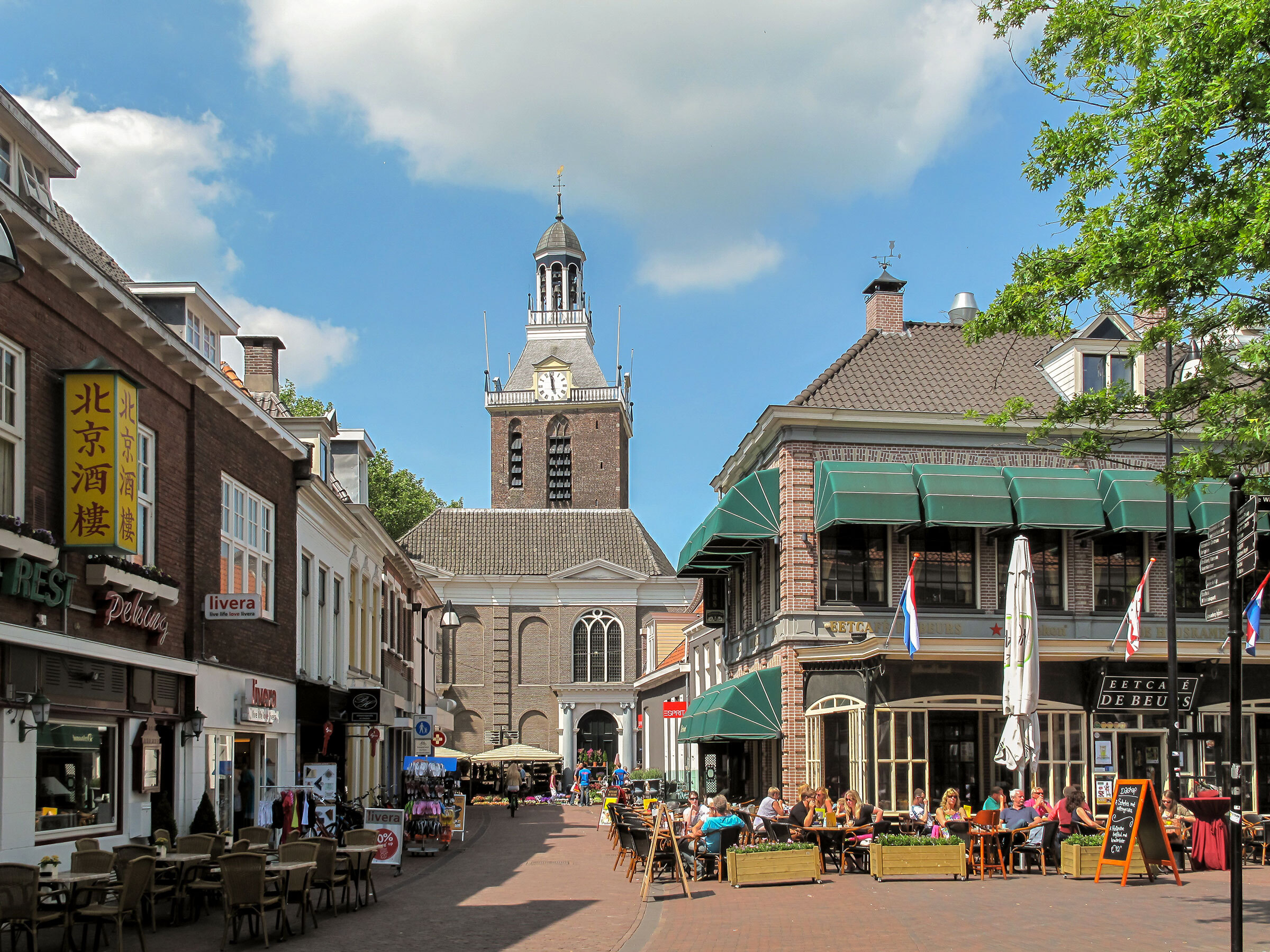 Meppel Meppelertoren binnenstad