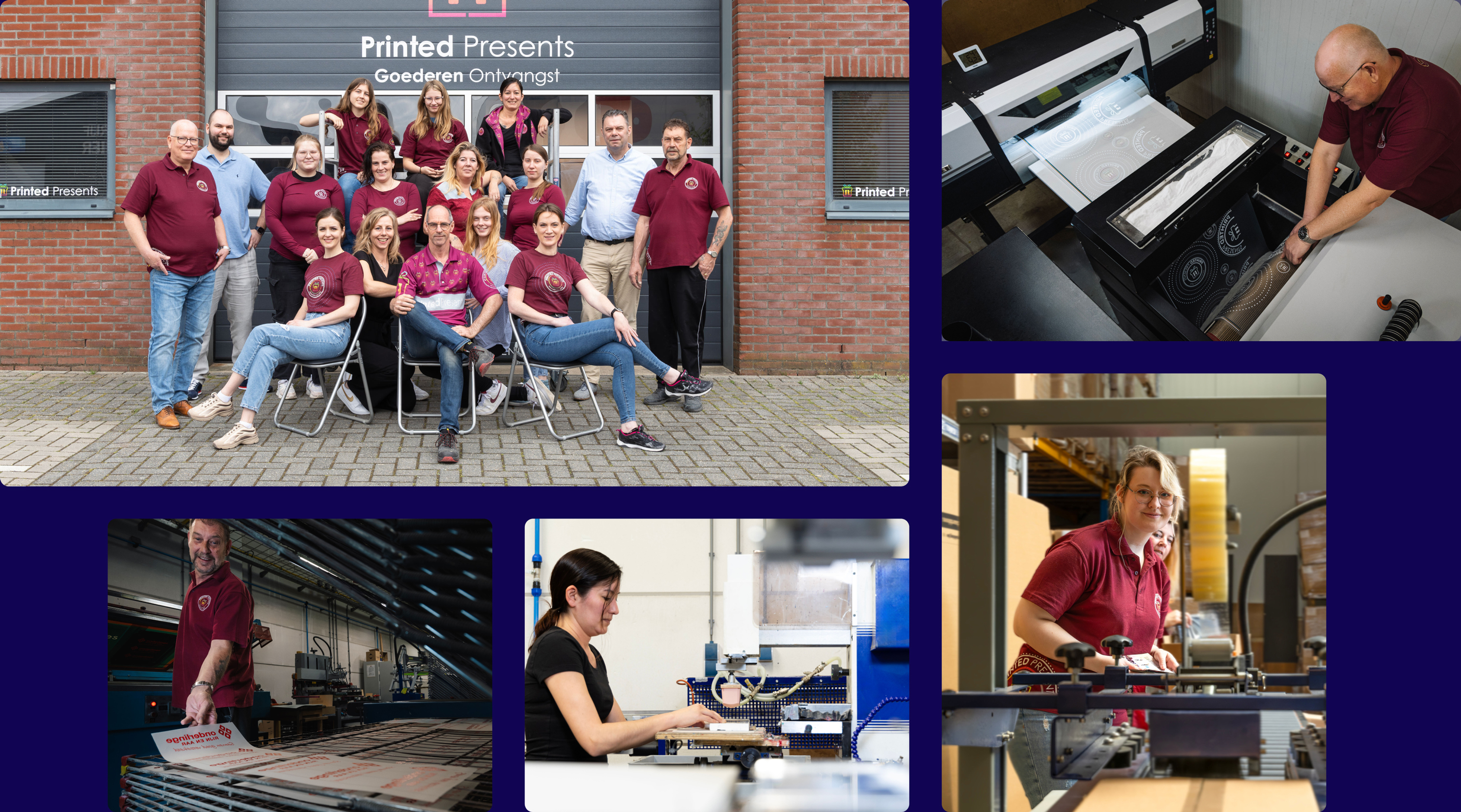 Printed Presents fotocollage